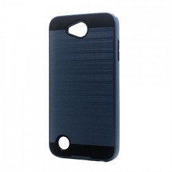 LG X Power 2, Fiesta LTE, X Charge Armor Hybrid Case (Navy Blue)